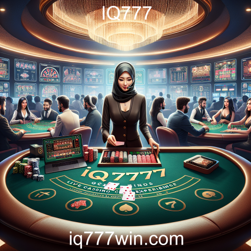 Experimente a Emoção do Casino Ao Vivo no IQ777